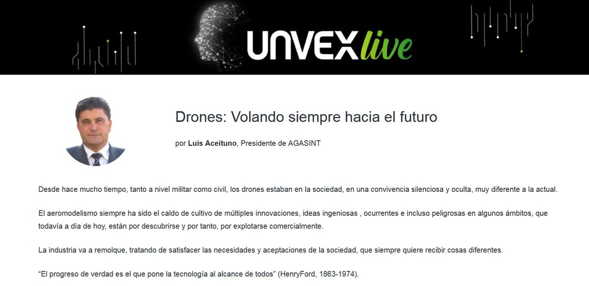 Drones: Volando siempre hacia el futuro