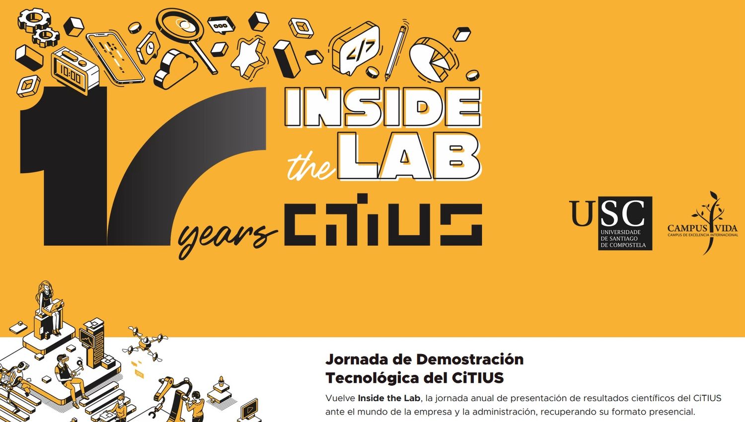 Inside the lab: Jornada de Demostración Tecnológica del CiTIUS