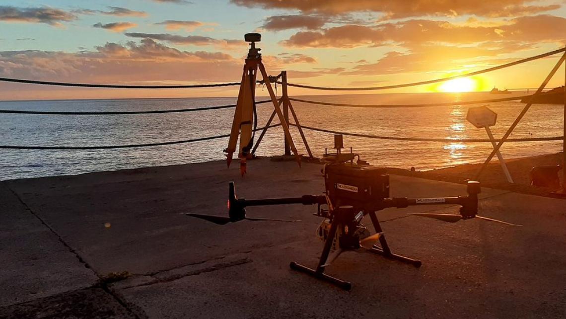 Aeromedia: Nuestros #LiDAR trabajan de SOL a SOL en #Madeira