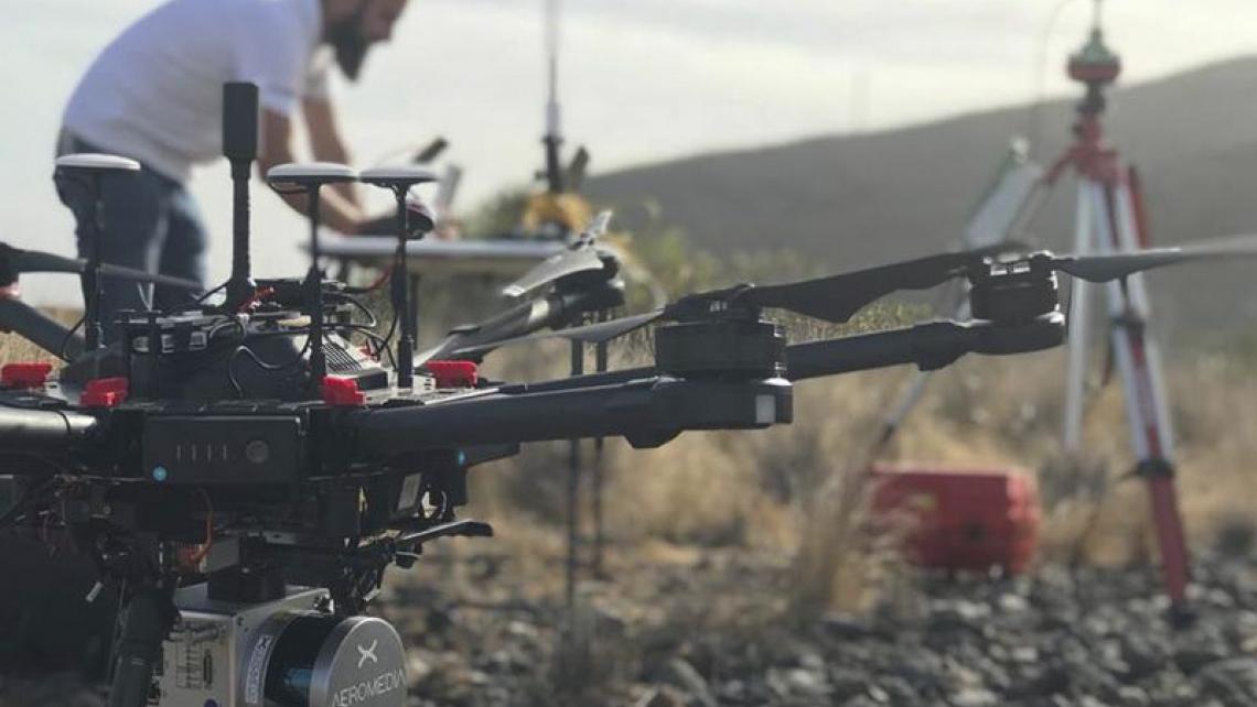 Los Equipos LIDAR de Aeromedia no paran ni en Verano!!